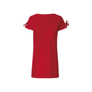 esmara® Dámske dlhé tričko (XS (32/34), červená)