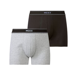 MEXX Pánske boxerky, 2 kusy (M, čierna/sivá)
