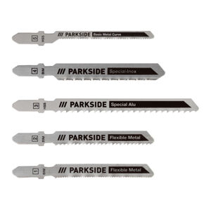 PARKSIDE® Súprava pílových listov pre priamočiaru pílu PSTZ 3 A1, 5-dielna (kov)