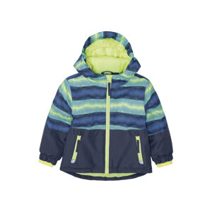 lupilu® Chlapčenská zimná bunda (86/92, tmavomodrá/modrá/limetková)