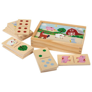 Playtive Drevená hra (domino)