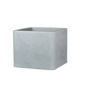 Scheurich Kvetináč Cube (Ø 40 cm, kamenistá sivá)