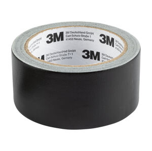 3M Neónová textilná lepiaca páska, 10 m (matná čierna)