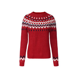 esmara® Dámsky pletený pulóver (S (36/38), červená)