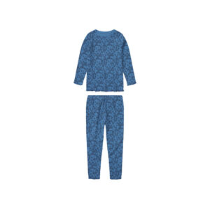 lupilu® Dievčenské pyžamo s biobavlnou (122/128, modrá)