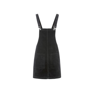 esmara® Dámske menčestrové šaty na traky (42, čierna)