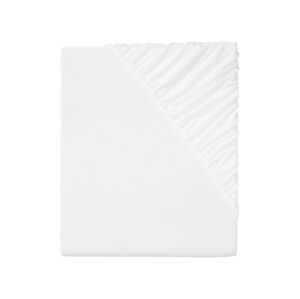 LIVARNO home Napínacia džersejová plachta, 180 – 200 x 200 cm (biela)