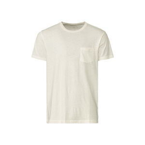 LIVERGY® Pánske tričko (S (44/46), biela)