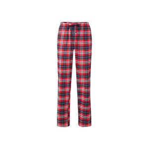 esmara® Dámske pyžamové nohavice (L (44/46), károvaná/modrá/červená)