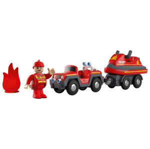 Playtive Tematické vozidlá (hasičské vozidlo so skútrom)