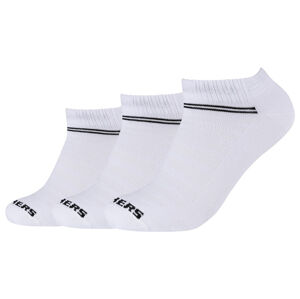 Skechers USA Dámske/pánske ponožky, 3 páry (35/38, biela, členkové)