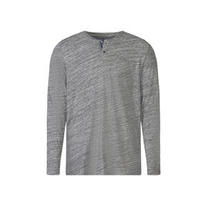 LIVERGY® Pánske tričko s dlhým rukávom (M (48/50), sivá)