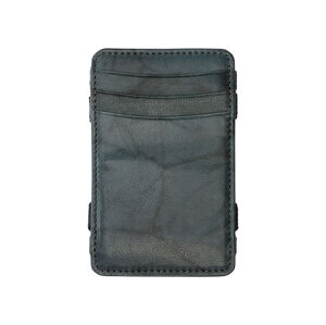 LIVERGY Pánska kožená peňaženka (sivá)