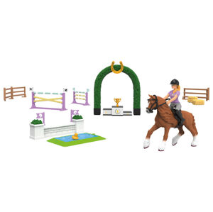 Playtive Trhový stánok sedliacky dvor/Turnaj jazdeckých koní (turnaj jazdeckých koní)