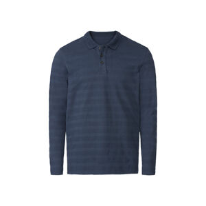 LIVERGY® Pánske tričko s dlhým rukávom (XL (56/58), navy modrá)