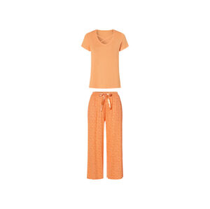 esmara® Dámske pyžamo (XL (48/50), marhuľová)