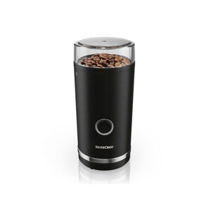 SILVERCREST® KITCHEN TOOLS Elektrický mlynček na kávu SKMS 180 A1 (čierna)