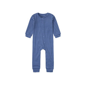 lupilu® Chlapčenský overal na spanie pre bábätká  (92, modrá)