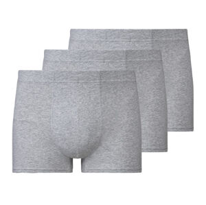 LIVERGY® Pánske boxerky, 3 kusy (XL, sivá)