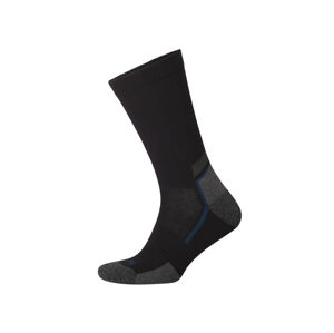 CRIVIT Pánske funkčné bežecké ponožky (41/42, čierna)