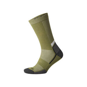 CRIVIT Pánske funkčné bežecké ponožky (43/44, zelená)