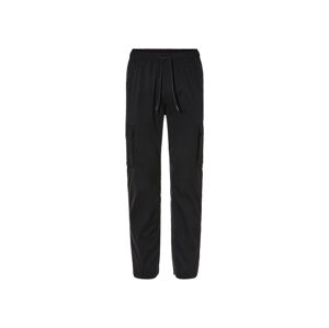LIVERGY® Pánske padákové nohavice (XL (56/58), čierna)
