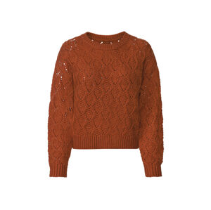 esmara® Dámske pletený sveter (L (44/46), hnedá)