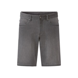LIVERGY® Pánske rifľové šortky (50, sivá)