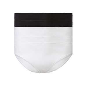 esmara® Dámske nohavičky XXL, 5 kusov (XL (48/50), čierna/biela)