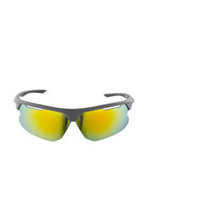 CRIVIT Športové okuliare s vymeniteľnými sklami (sivá/červená)