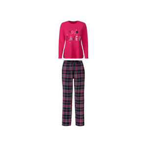 esmara® Dámske dlhé pyžamo (M (40/42), ružová)