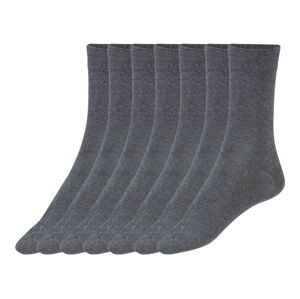 Nur Die Dámske ponožky, 7 párov (39/42, sivá)