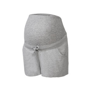 esmara® Dámske tehotenské šortky (L (44/46), sivá)