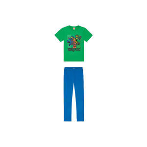 LEGO Detské pyžamo (134/140, Ninjago zelená/modrá)