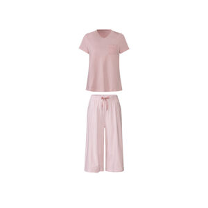 esmara® Dámske capri pyžamo (XS (32/34), ružová)