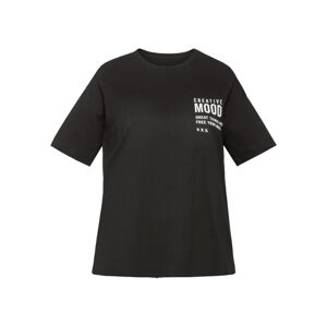esmara® Dámske tričko XXL (XL (48/50), čierna)