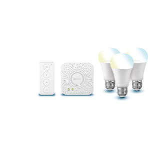 LIVARNO home Štartovacia súprava Zigbee Smart Home s Gateway a 3 žiarovkami