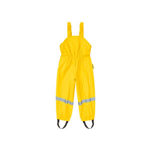 Playshoes Dievčenské/Chlapčenské nepremokavé nohavice na traky (98/104, žltá)