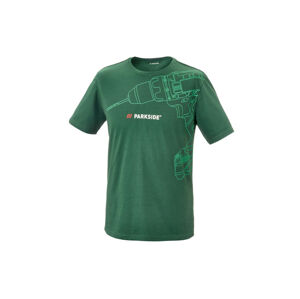 PARKSIDE® Pánske bavlnené tričko (XL (56/58), zelená)