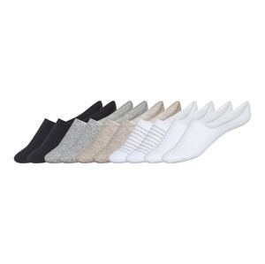 LIVERGY® Pánske ponožky s BIO bavlnou, 5 párov (39/42, navy modrá/sivá/béžová/biela)