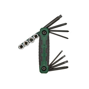 PARKSIDE® Súprava kľúčov v skladacom držiaku (súprava skrutkovačov a nástrčných kľúčov)