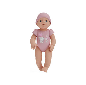 Playtive Cikajúca bábika Toni, 40 cm (bledoružová)