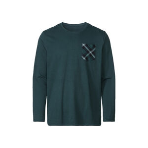 LIVERGY® Pyžamové tričko (L (52/54), zelená)