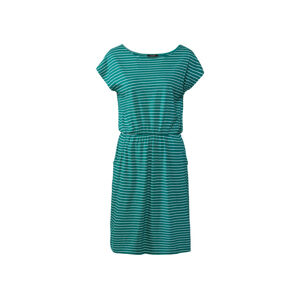 esmara® Dámske šaty (S (36/38), zelená/biela)