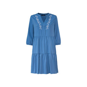 esmara® Dámske tunikové šaty (M (40/42), modrá)