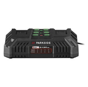 PARKSIDE® Dvojitá nabíjačka na akumulátor 20 V/4,5 A PDLSG 20 B1
