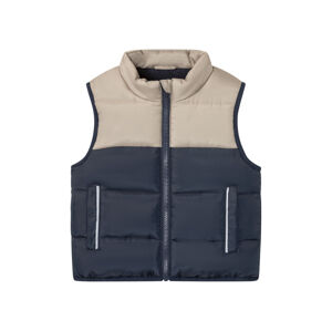 lupilu® Chlapčenská prešívaná vesta (104, navy modrá/béžová)