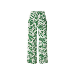 esmara® Dámske letné nohavice (46, zelená/béžová)