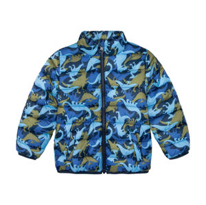 lupilu Chlapčenská ľahká bunda (116, navy modrá/vzor)