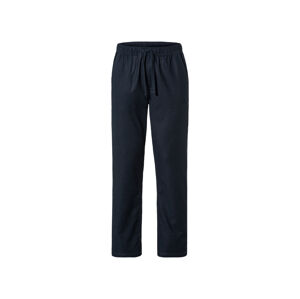 LIVERGY® Pánske nohavice „Straight Fit“ (56, námornícka modrá)